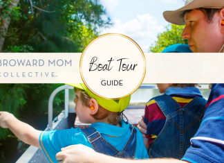 Broward Mom Collective Boat Tour Guide South Florida
