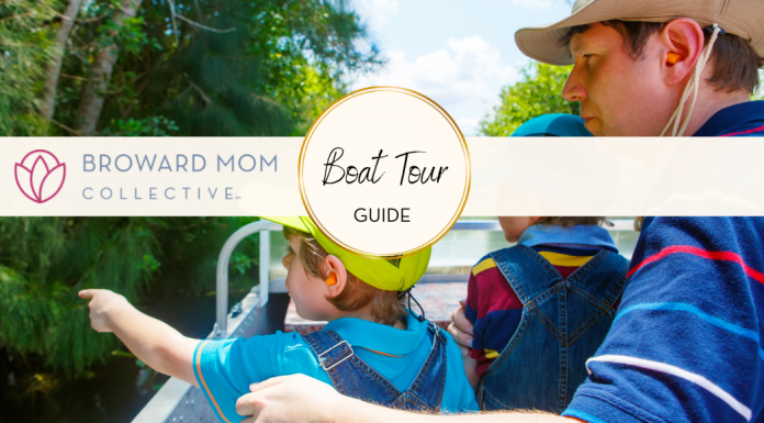 Broward Mom Collective Boat Tour Guide South Florida