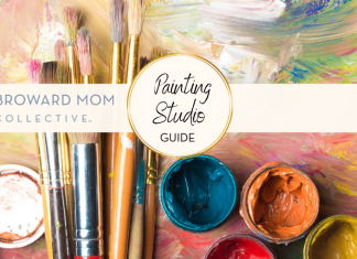 Broward Mom Collective Painting Studio Guide South Florida