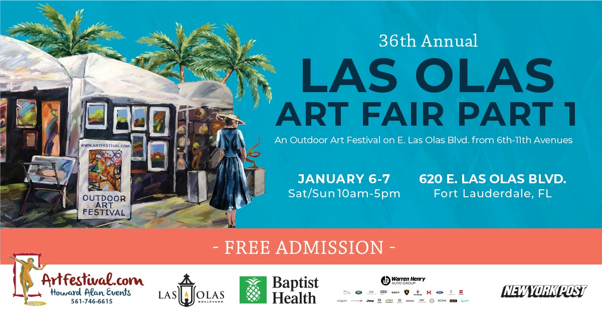 36th Annual Las Olas Art Fair Part II Broward Mom Collective