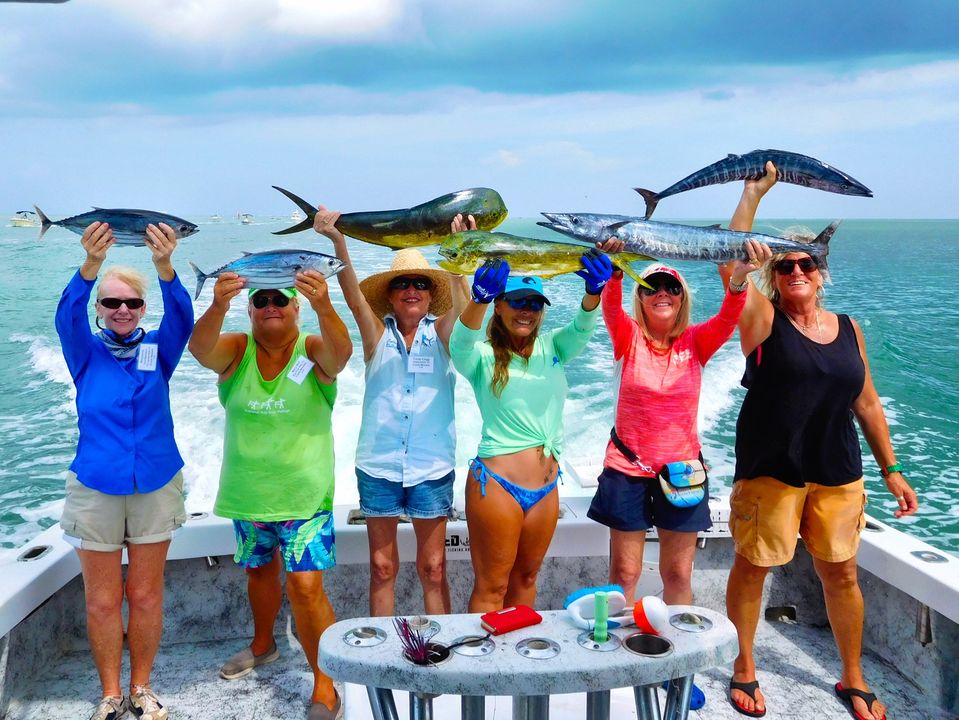Learn to Fish Offshore April 19-21 2024 with Ladies Let's Go Fishing South  FL - Broward Mom Collective